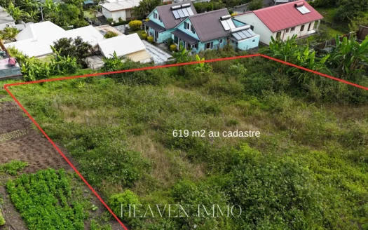 Terrain de 619 m² situé à La Ravine des Cabris