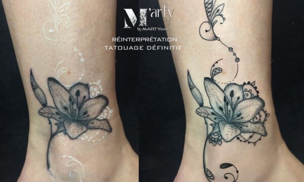 tatouage définitif, tatouage, ré-interprétation, cover tatoo, tatouage cover , ancien tatouage, permanent tatoo