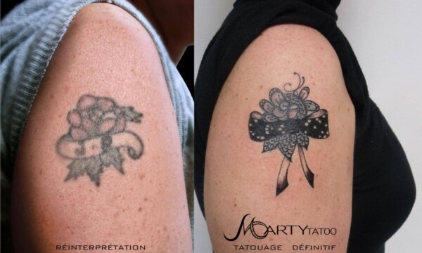 tatouage définitif, tatouage, ré-interprétation, cover tatoo, tatouage cover , ancien tatouage, permanent tatoo