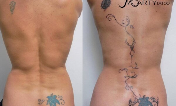 tatouage définitif, tatouage, ré-interprétation, cover tatoo, tatouage cover , ancien tatouage, permanent tatoo